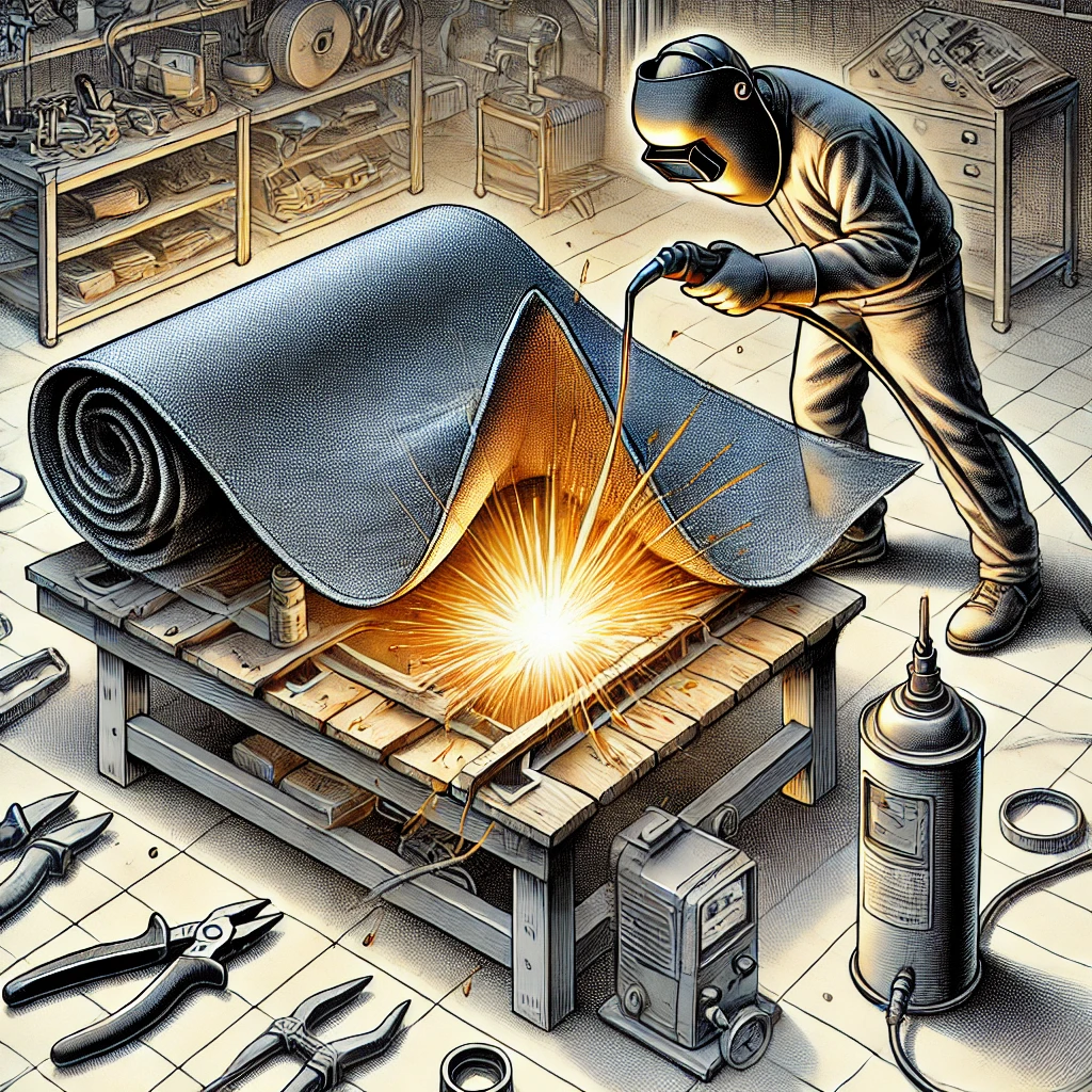 High-Quality Welding Blanket in Action: Ensuring Safety in Nigerian Workshops